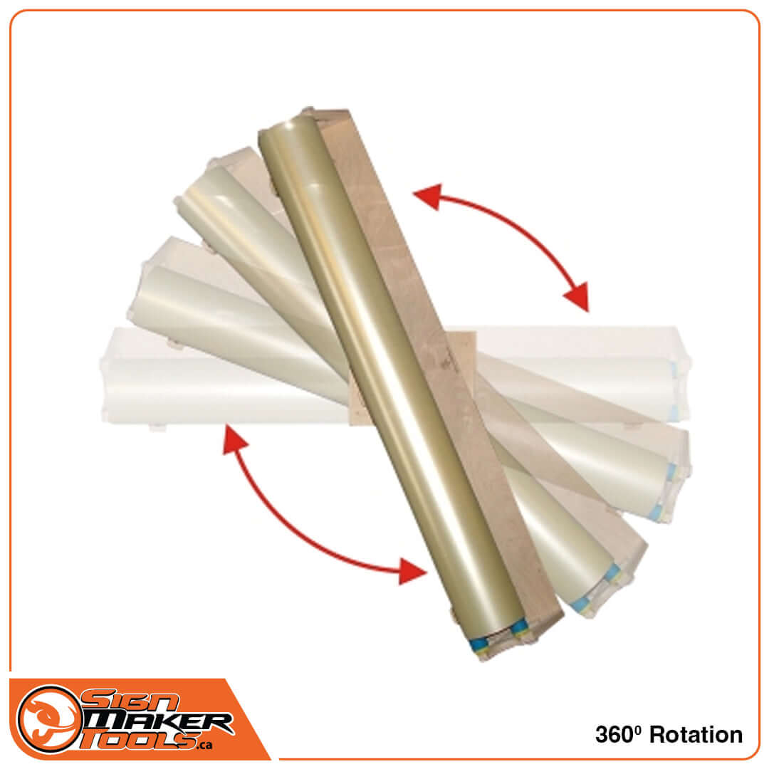 AppFix 360 tape applicator illustrating 360-degree rotation feature