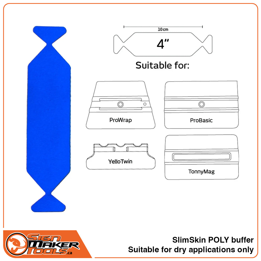 Buffer Poly 4" (5 pack)