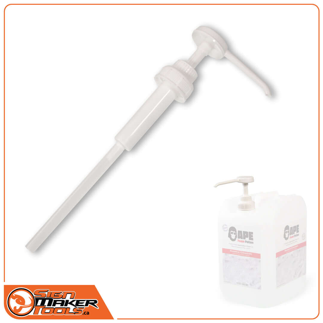 Dosing pump for APE FoamPotion MAXX canister – precise foam mixing