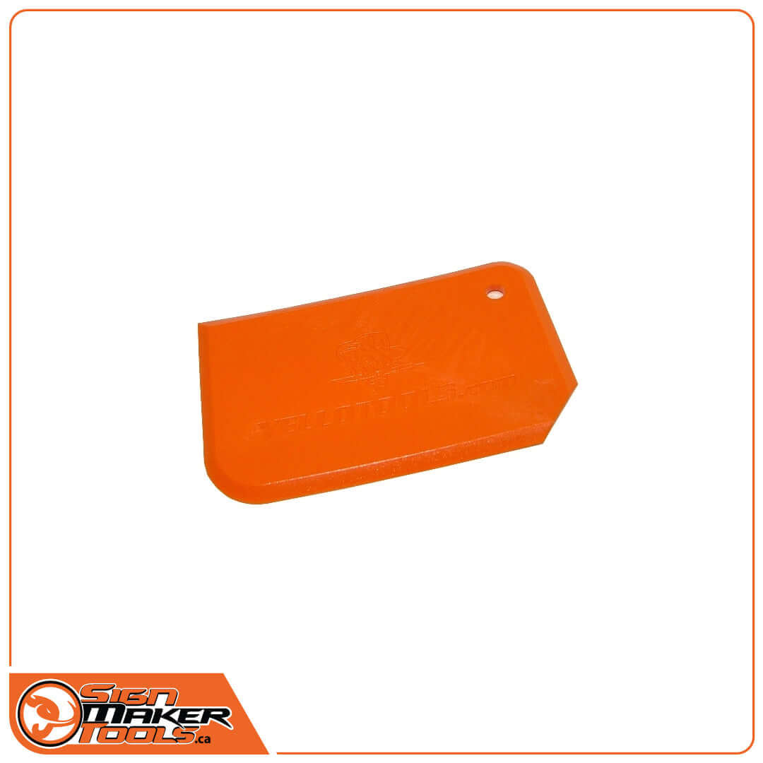 Orange YelloBlade tool replacement blade for sticker and label removal