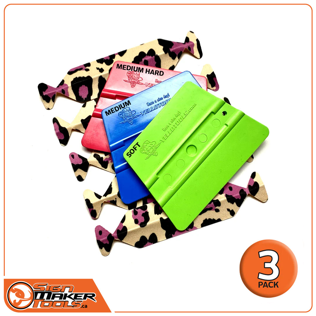 ProWrap 3PACK 4" squeegees