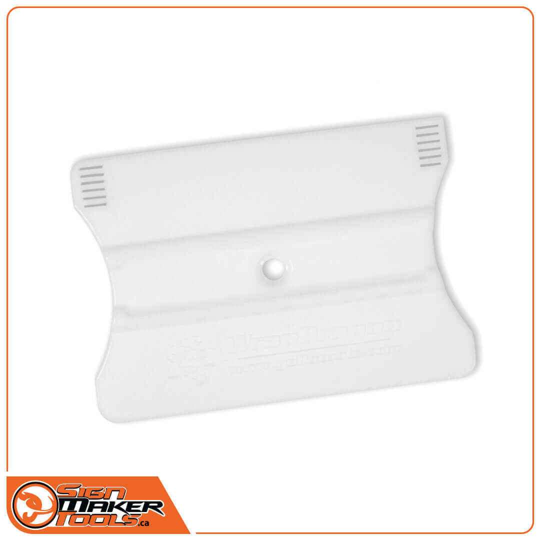 WrapDragon SlipCut Squeegee white plastic blade with ergonomic design