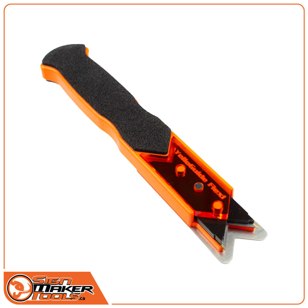 YelloGuide Flexi2 precision vinyl cutting tool with ergonomic handle