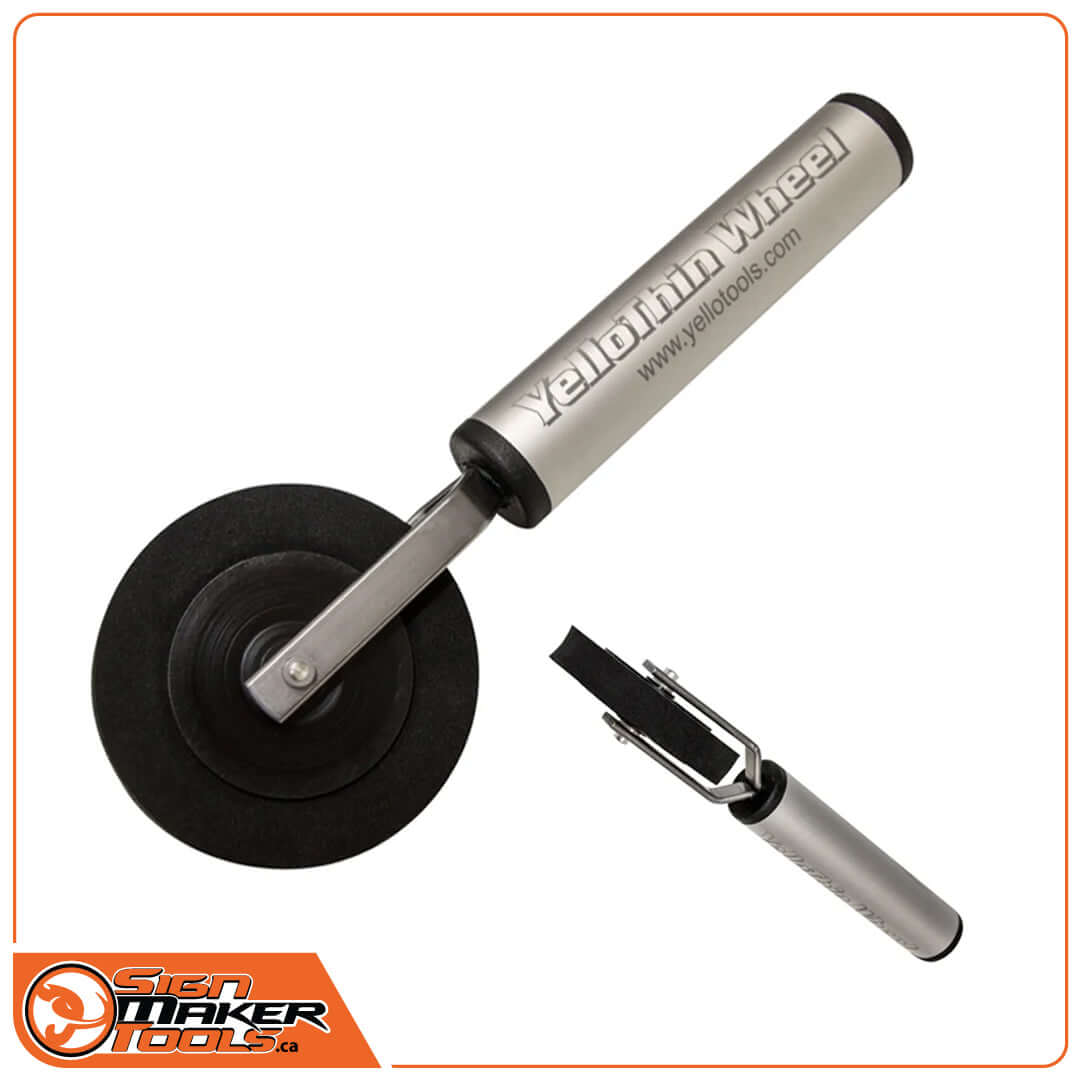 Yellotools Yellohlin Wheel Pressure Roller with ergonomic handle