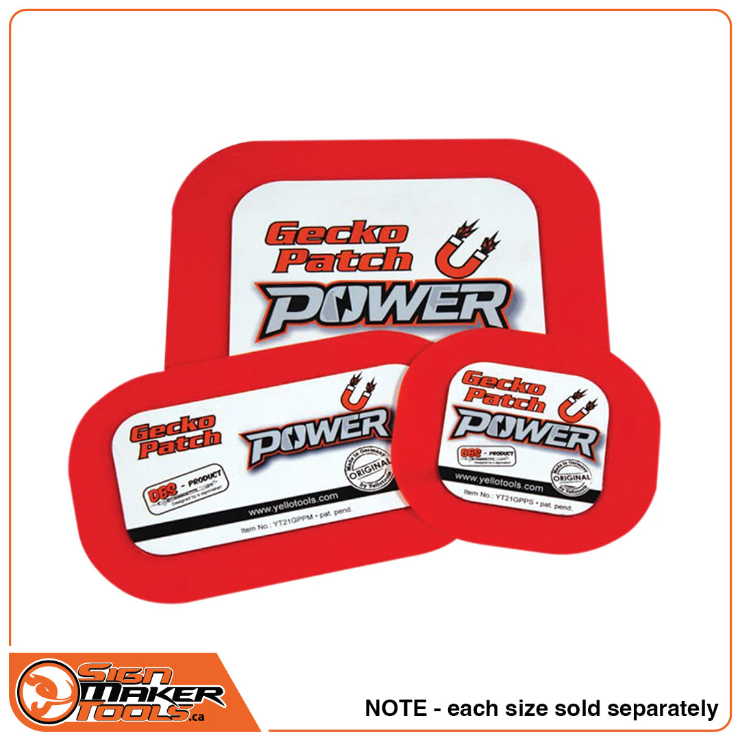 Gecko Patch POWER heavy-duty reusable adhesive patch for sign makers and car wrapping