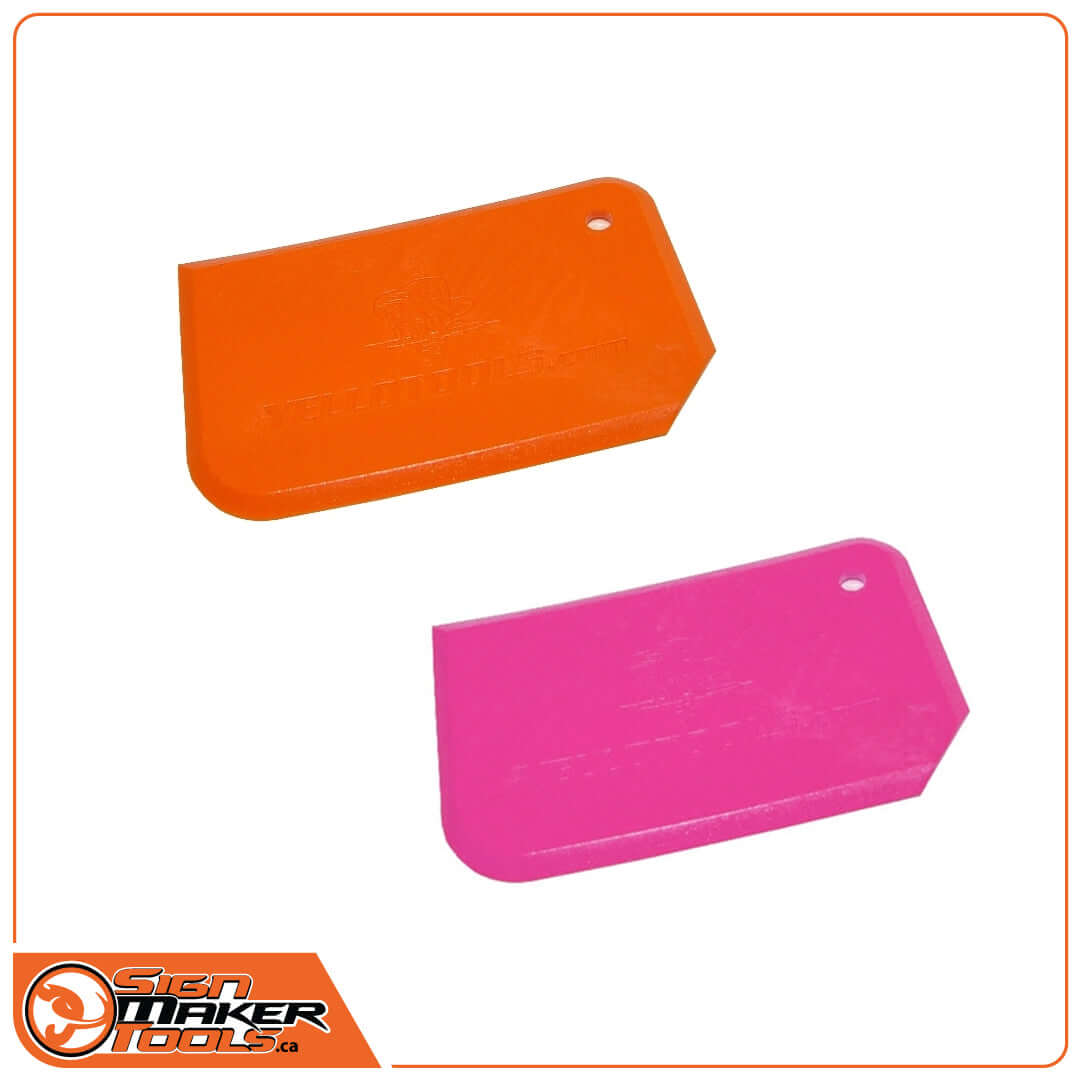 YelloBlade vinyl removal tool for safe, scratch-free sign and adhesive removal in professional sign making