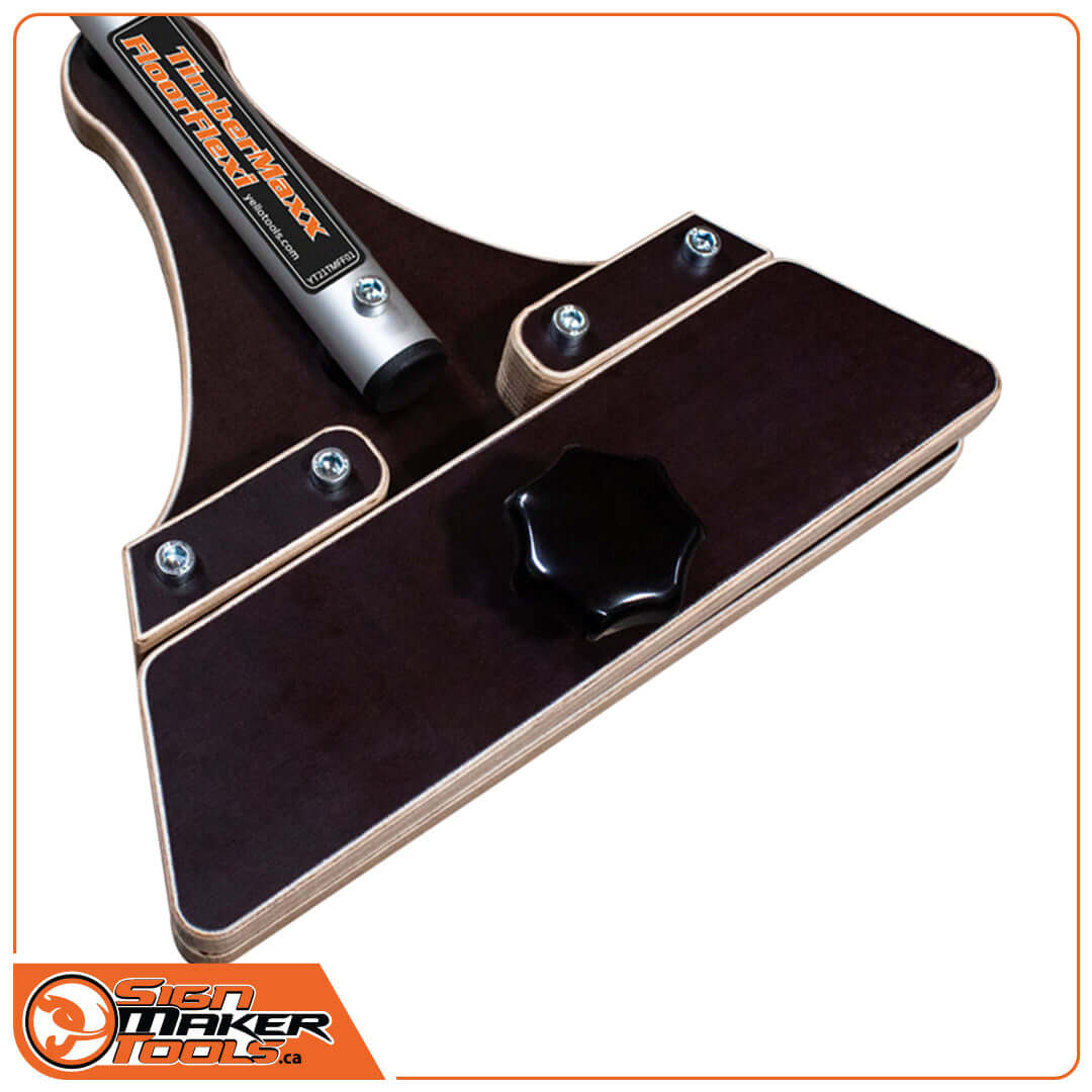 Close-up of the TimberMAXX FloorFlex adapter bracket