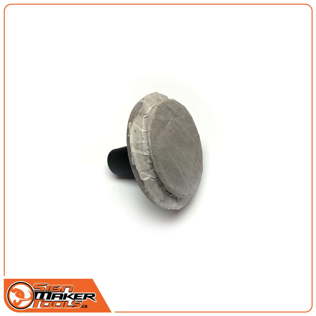 Disposable EasyWeed Powder pad with ergonomic handle