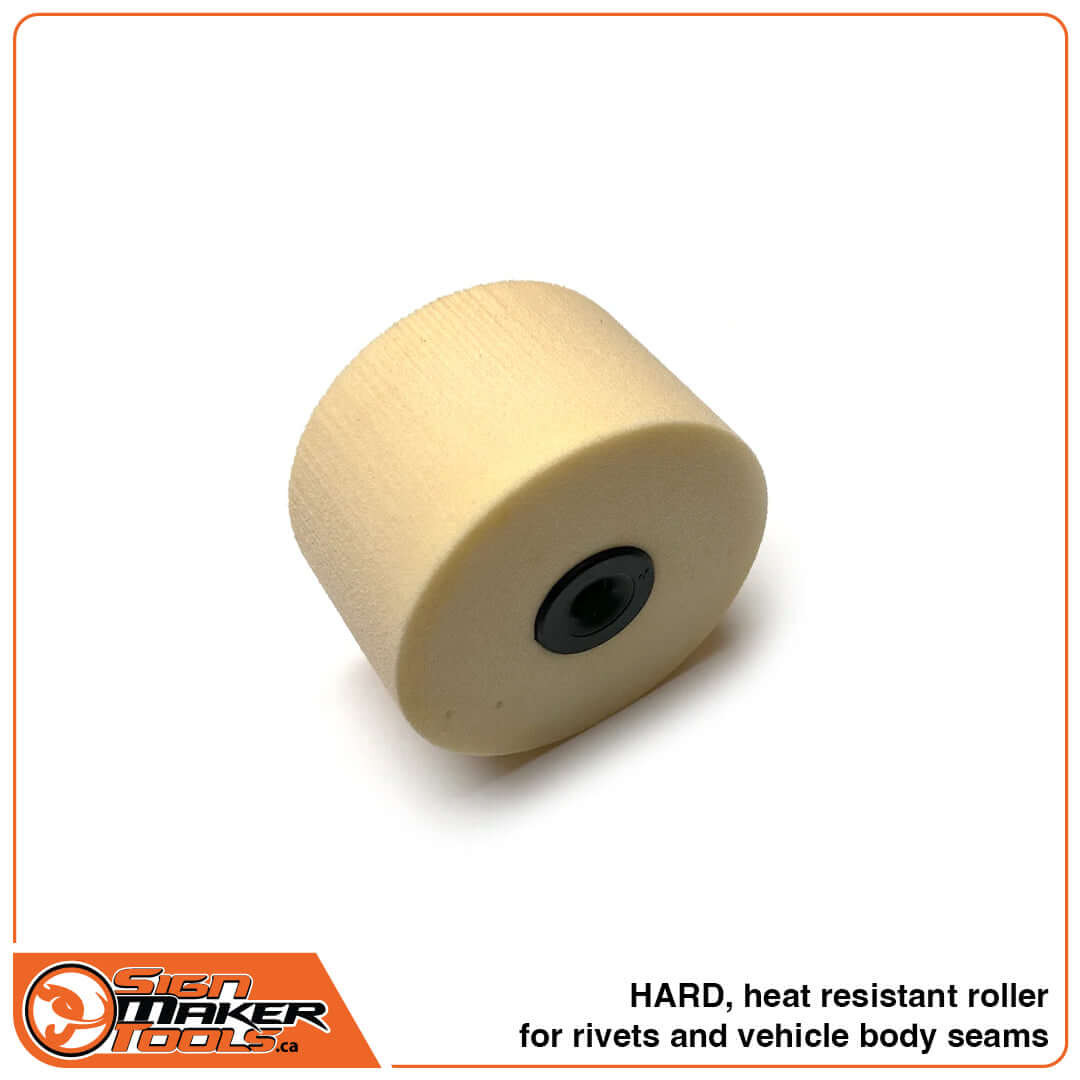 Hard, heat resistant roller replacement – perfect for rivets and vehicle body seams