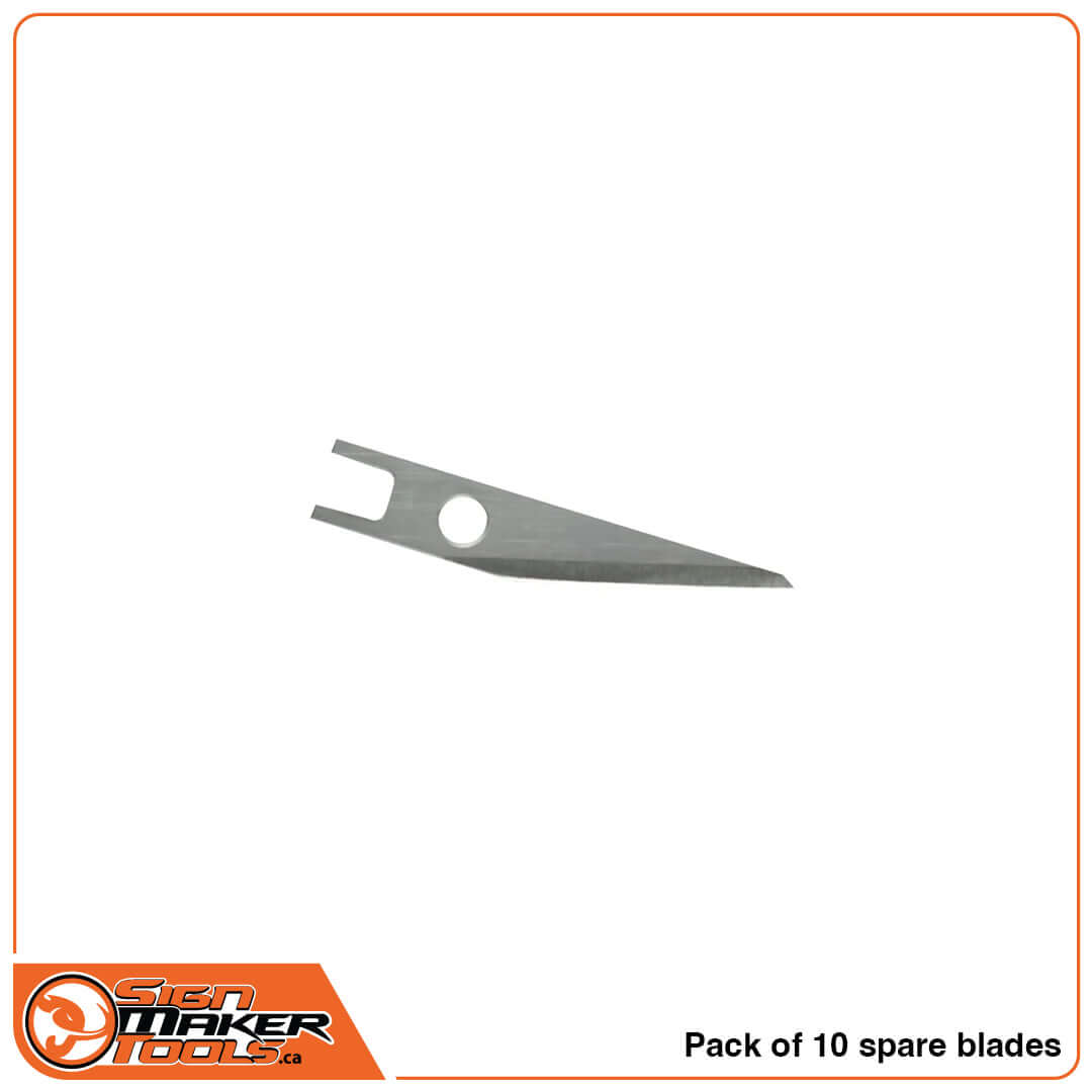 Spare scalpel blade compatible with WrapDefender safety cutter, pack of 10