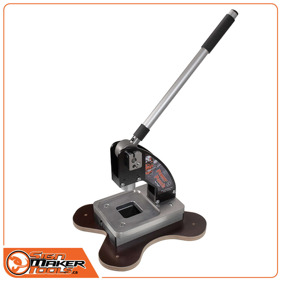PowerPunch Base with lever, designed for high-pressure punching tasks